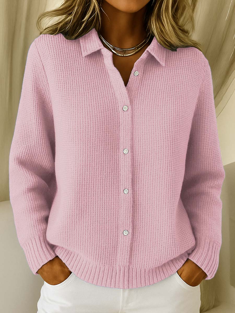 Chamy™ | Classic Knitted Button Cardigan