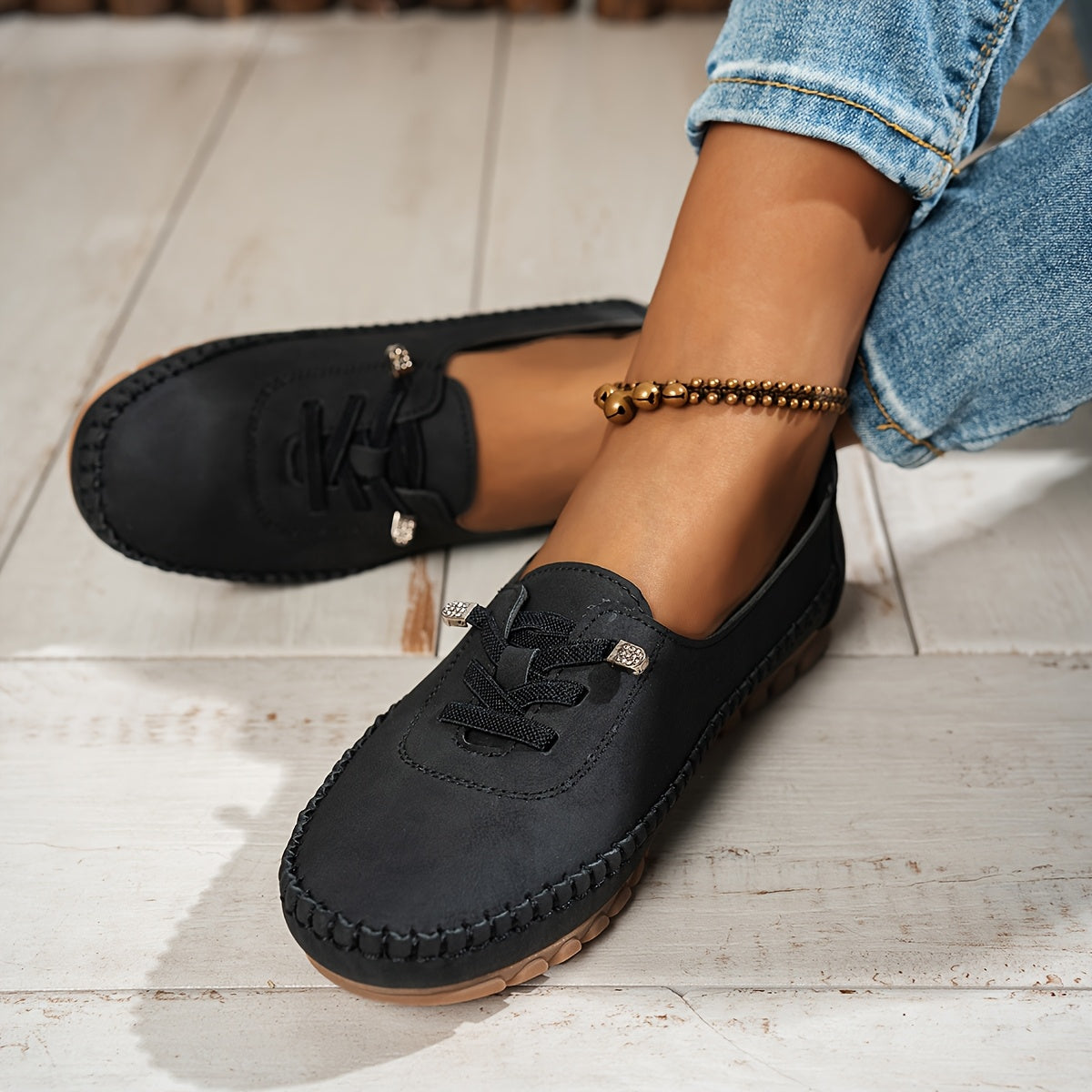 Orthelia™ | Soft Moccasins with Full Support for Sensitive Feet