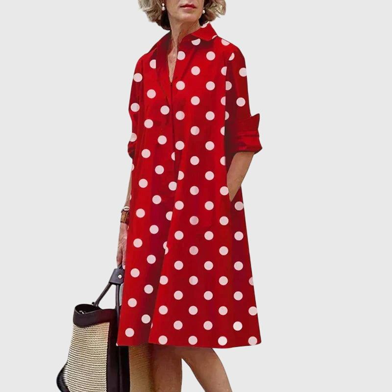 Paige | Elegant Mini Dress with Pockets