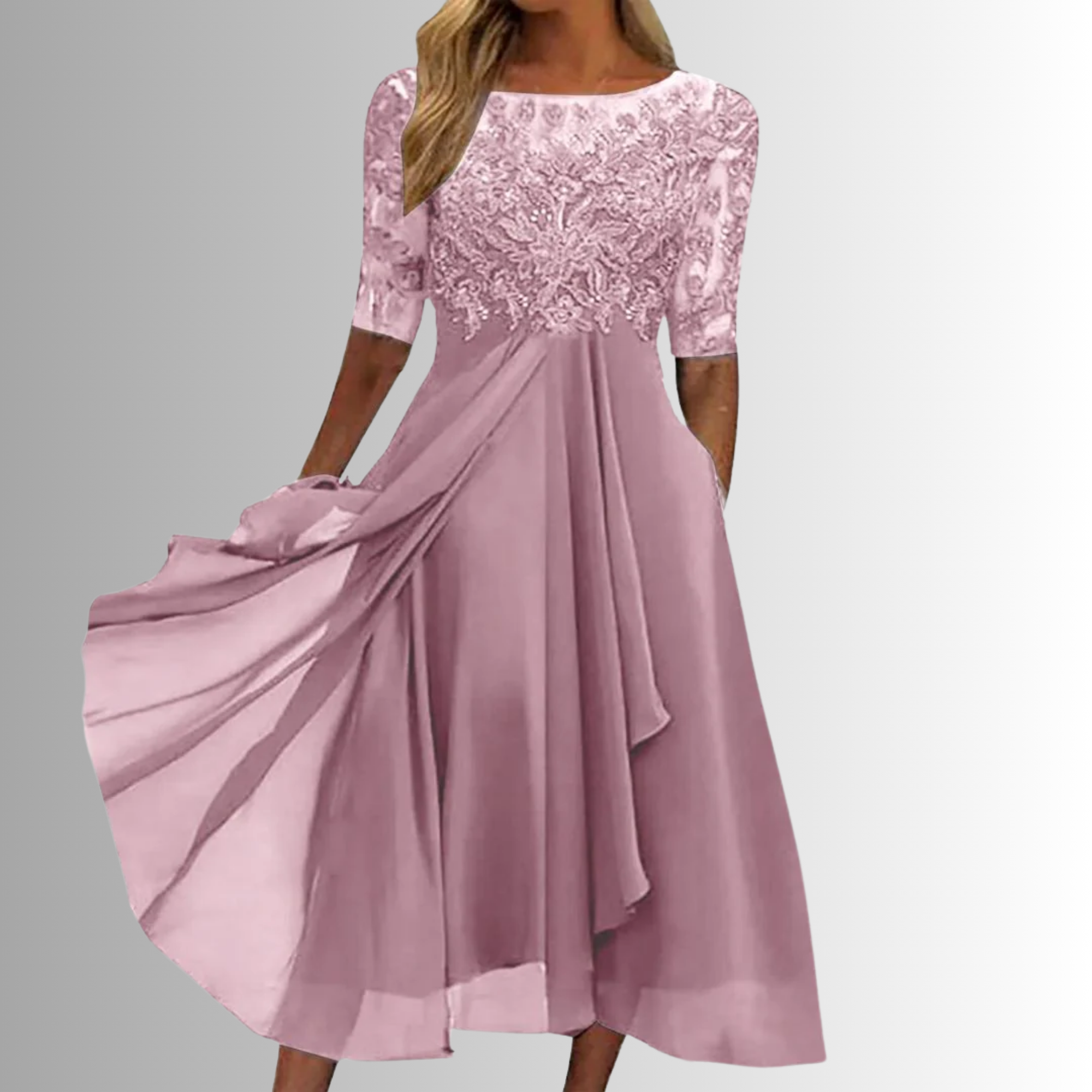 Revel | Timeless Lace Elegance Dress
