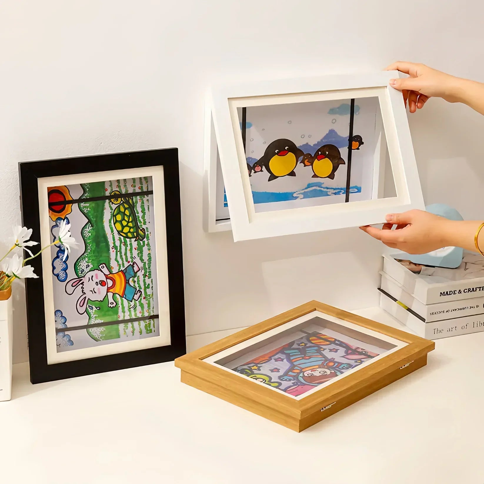 Kidcasso - Display & Store Your Child’s Artwork