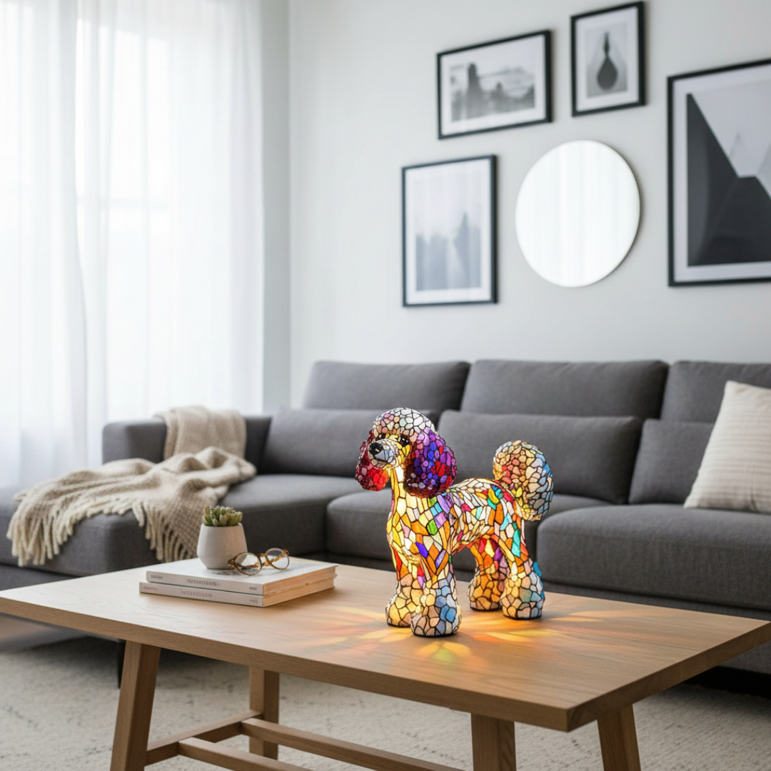 Poodle | Glass Lamps