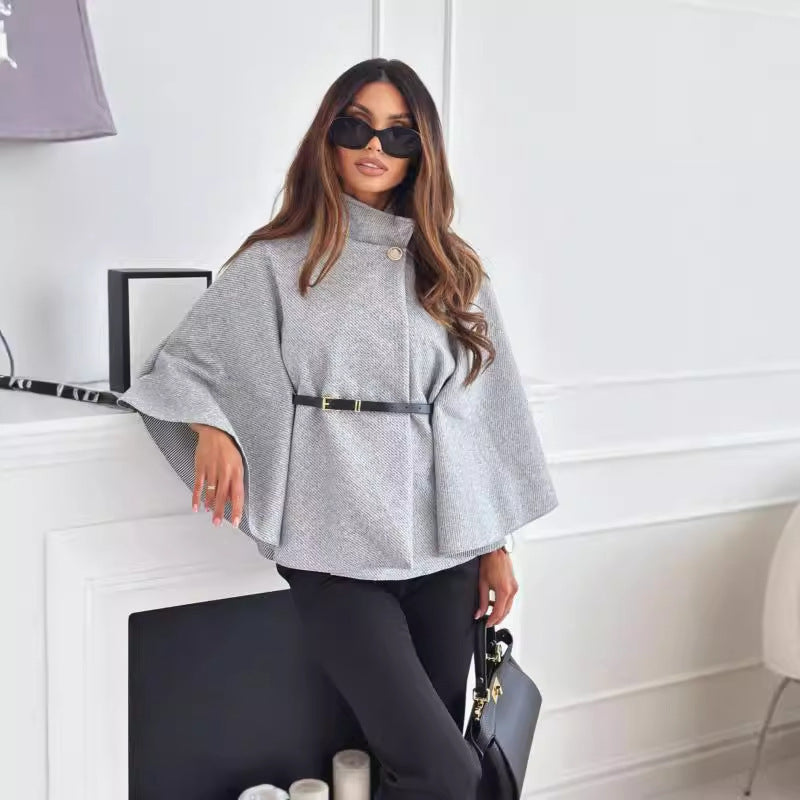 Jurgita - Stylish Butterfly Jacket With Belt