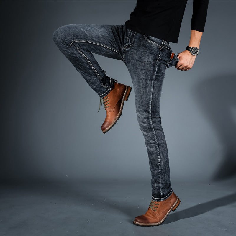 Claudio™ | Slim-Fit Denim-Style Pants