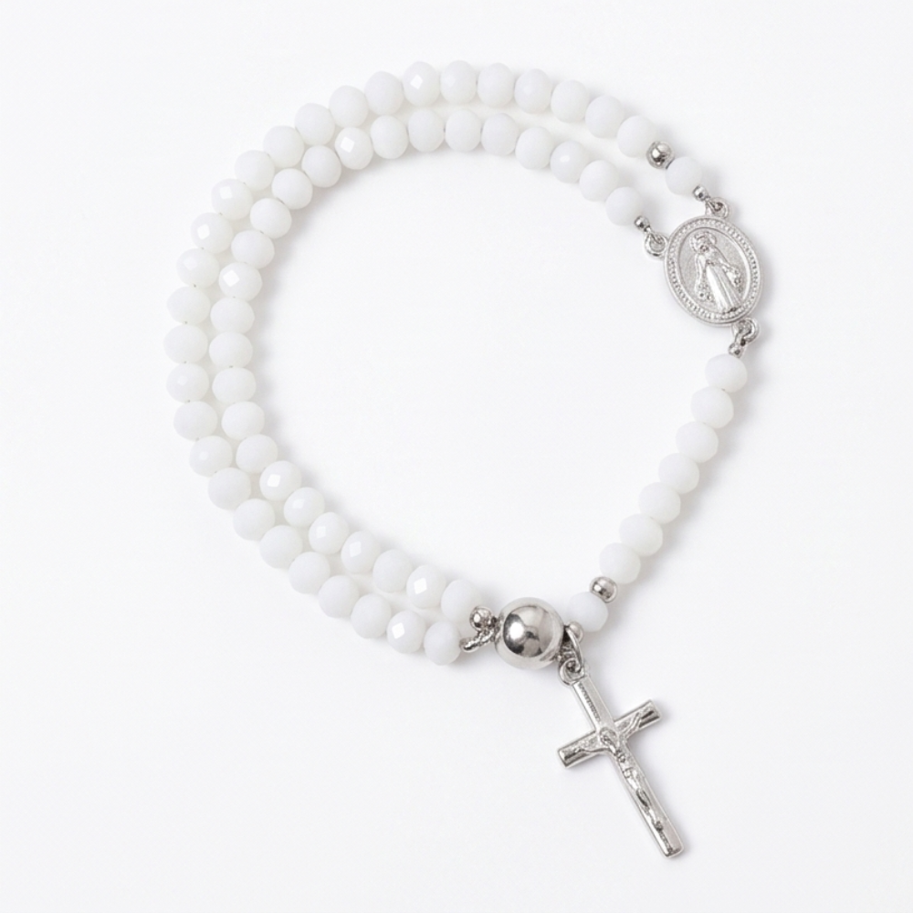Belluna – Double Wrap Rosary Bracelet