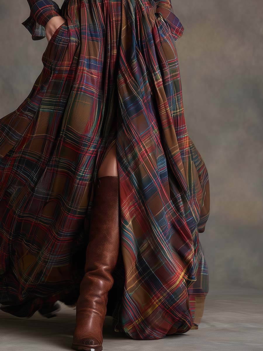 MARGARET - HIGHLAND GRACE MAXI DRESS