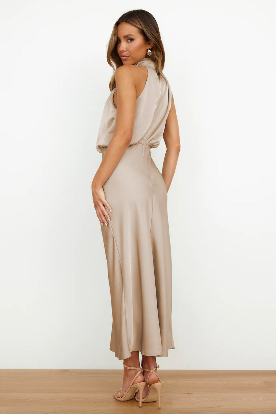 Violet | Draped Dress Sahara