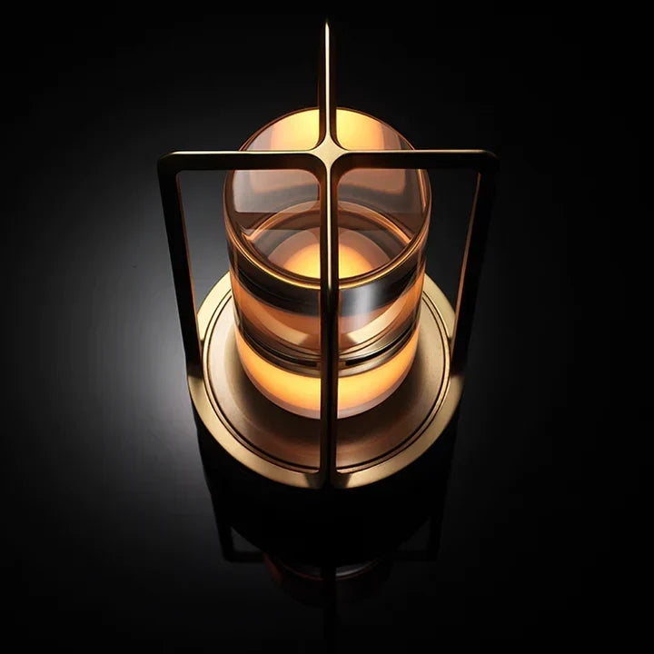 Crystelle – Elegant Cordless Crystal Table Lamp