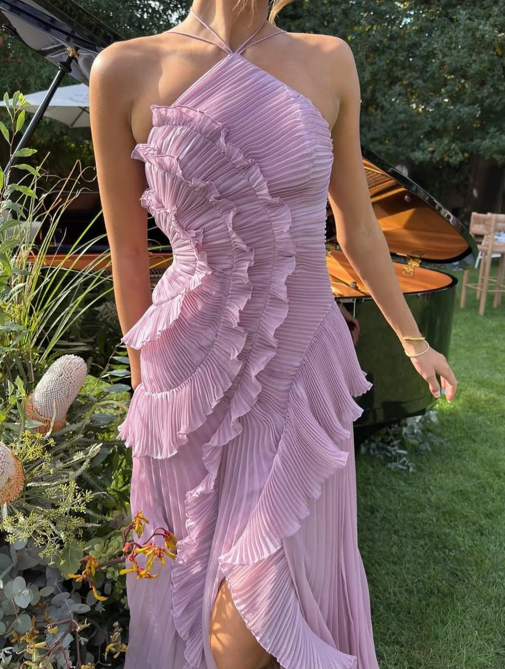 ISADORA I RUFFLED DRESS LIMITED EDITION