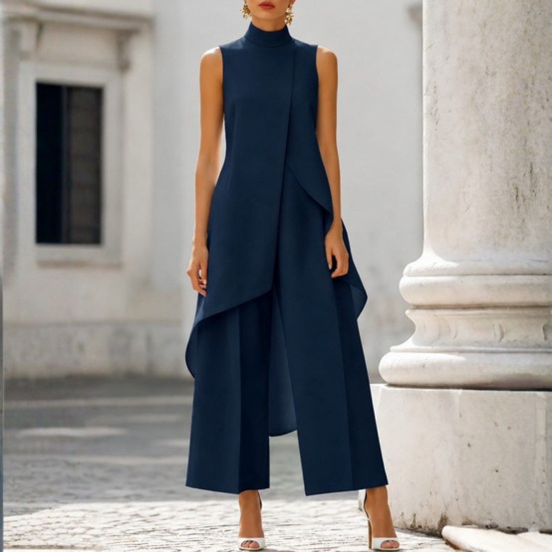 Viviana | Elegant Drop-Waist Jumpsuit