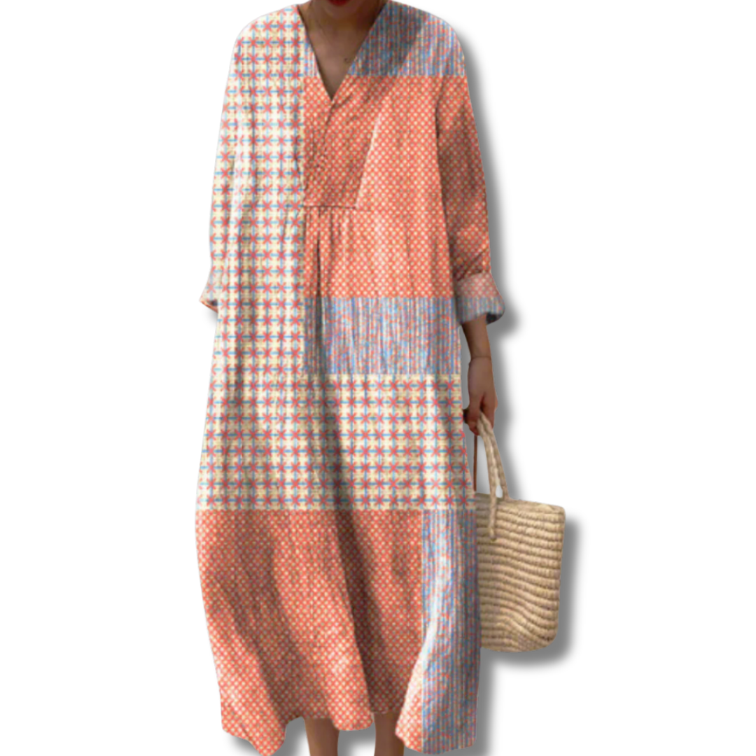 Natalie | Geometric balanced dress
