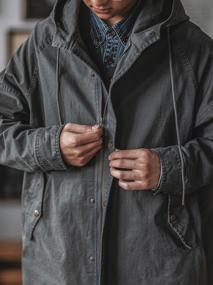 Engelbert - Fishtail Hooded Parka Windproof Jacket