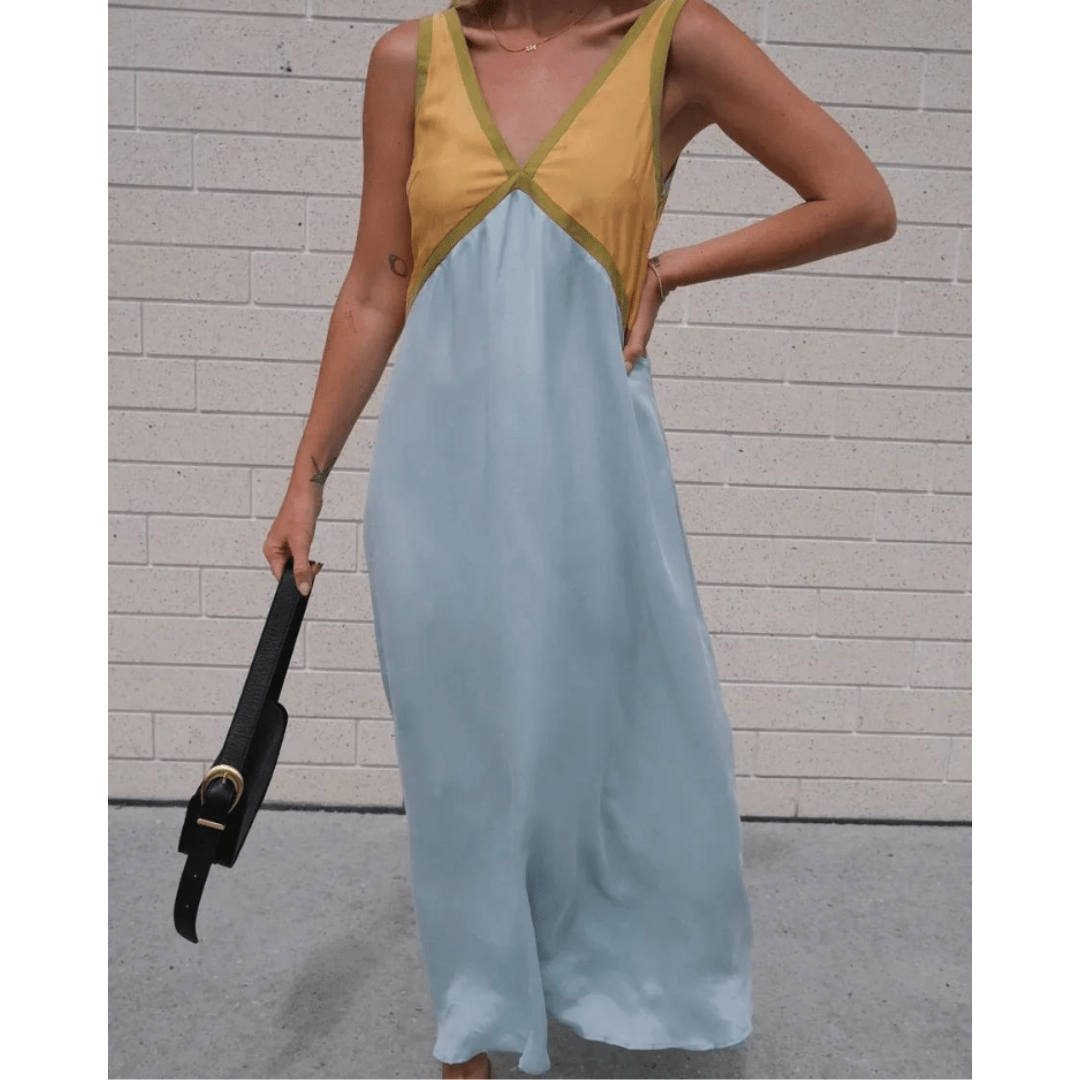 RENATA | V-NECK DRESS
