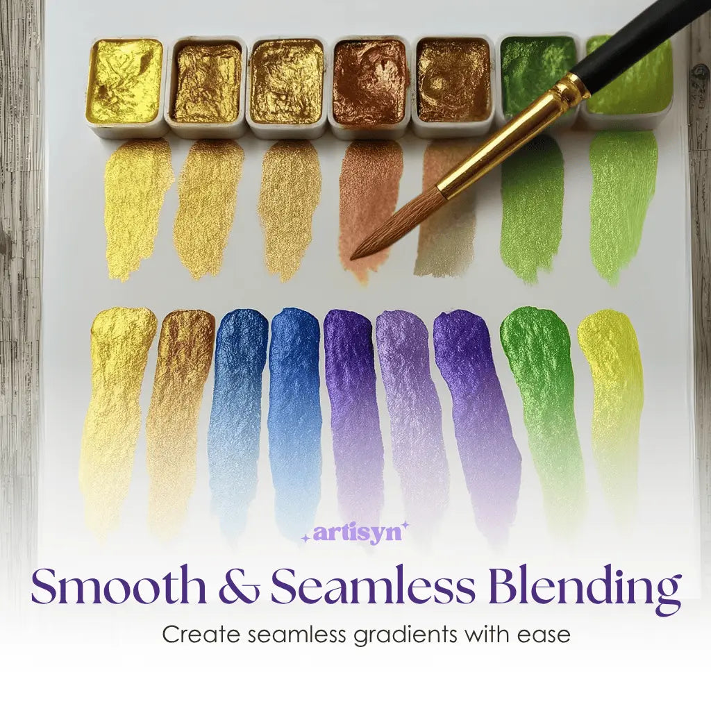 Artisyn - Iridescent Watercolor Paint Set