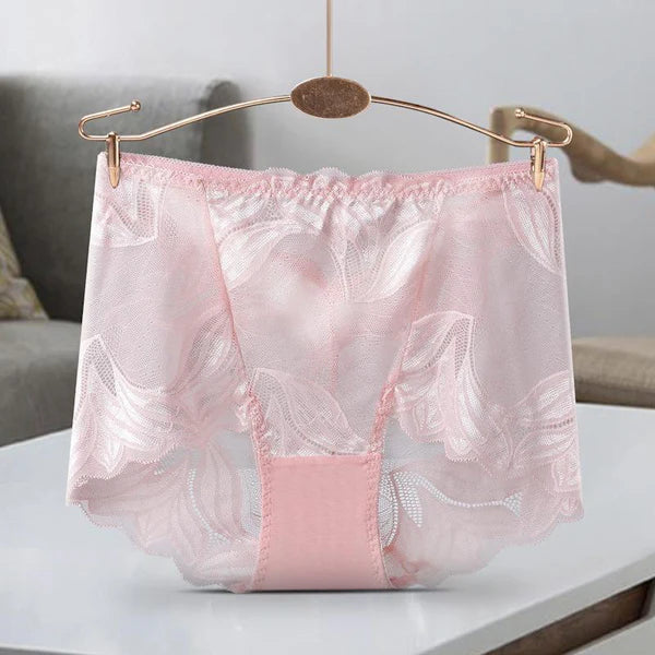 Dovelle - Lace Embrace Mid-Waist Panties for Women