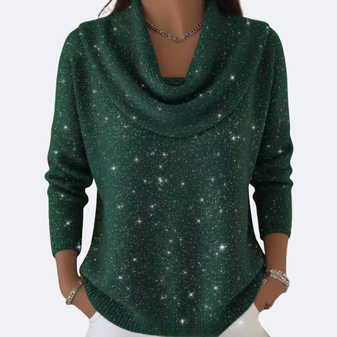 LANA - Elegant Sweater with Sparkling Details