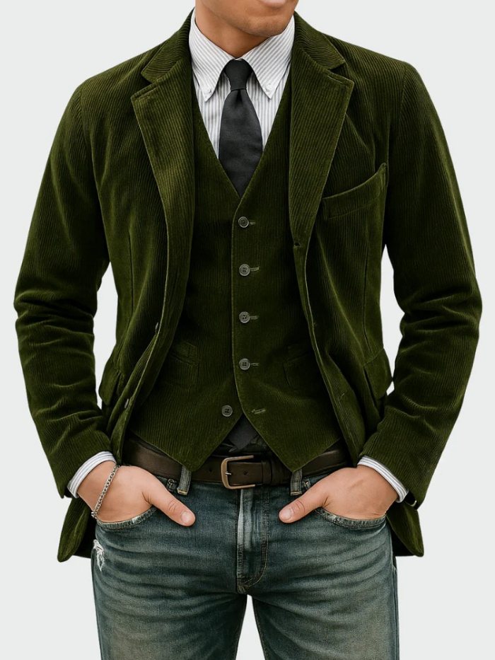 WAYNE™ | Premium Layered Blazer with Tailored Elegance