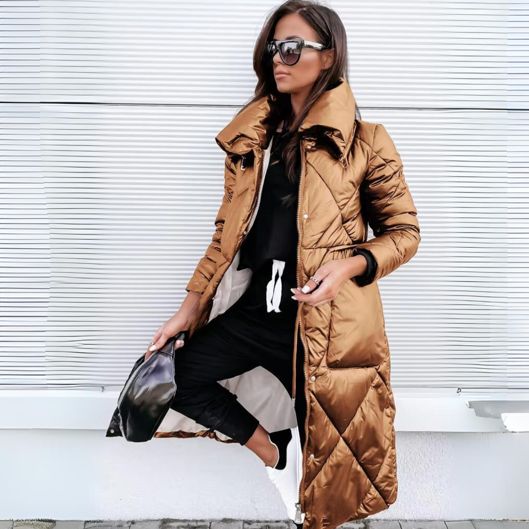 Noiréa™ | Elegant Quilted Jacket