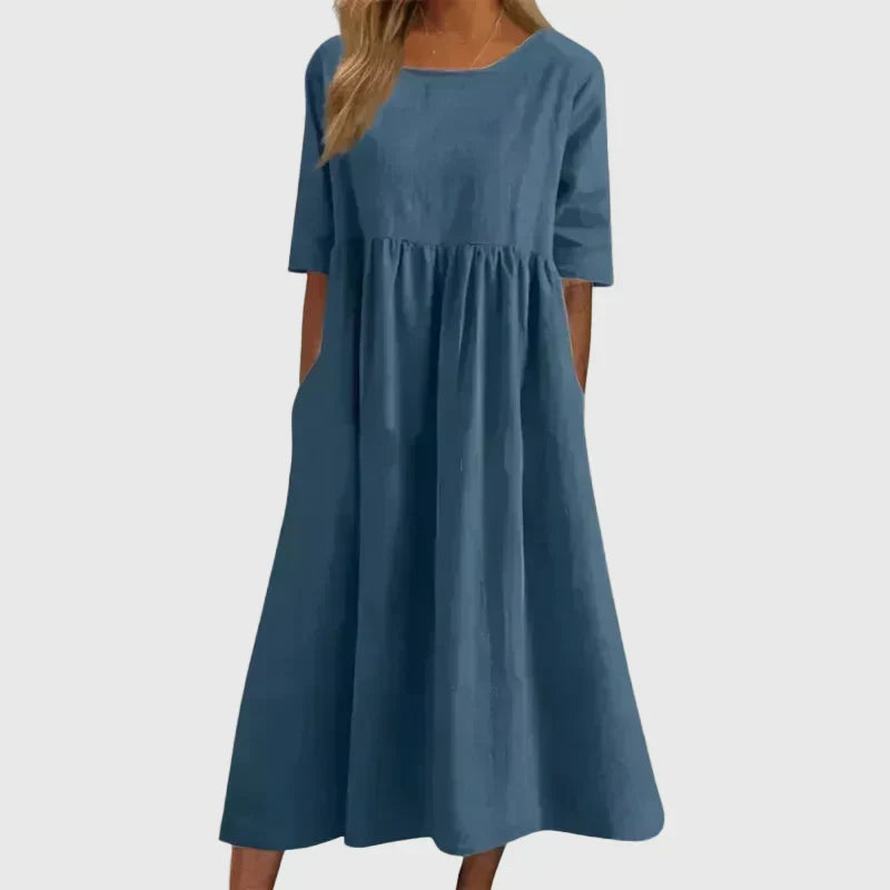 Joy | Timeless Flowing Midi Dress