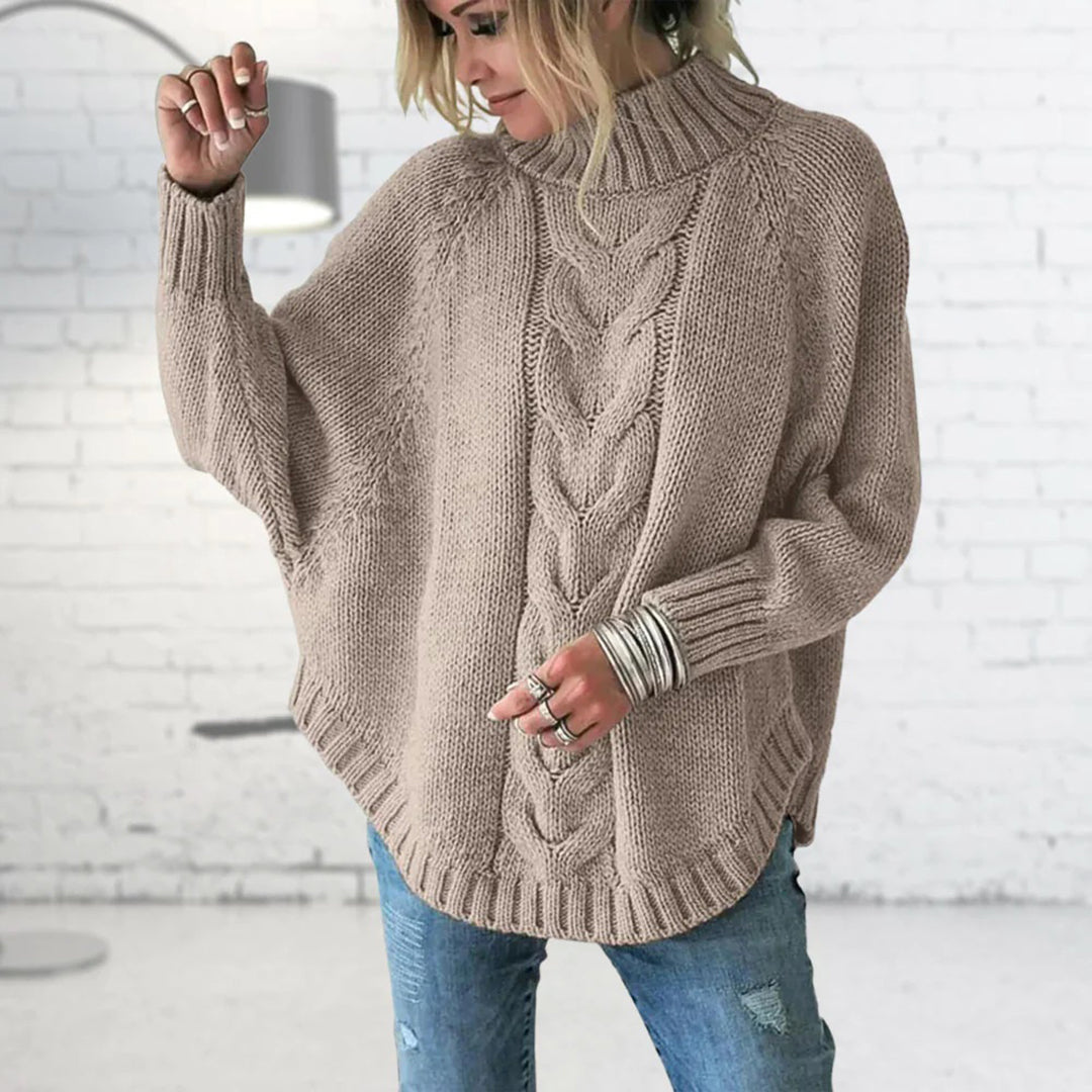 Delusion™ | Knitted Sweater with Cable Pattern