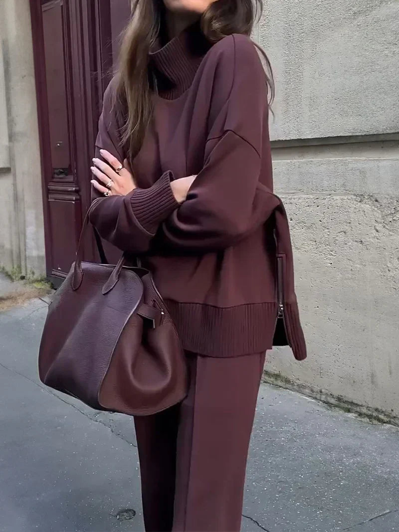 Serena™ | Loose-Fit Sweatshirt Set
