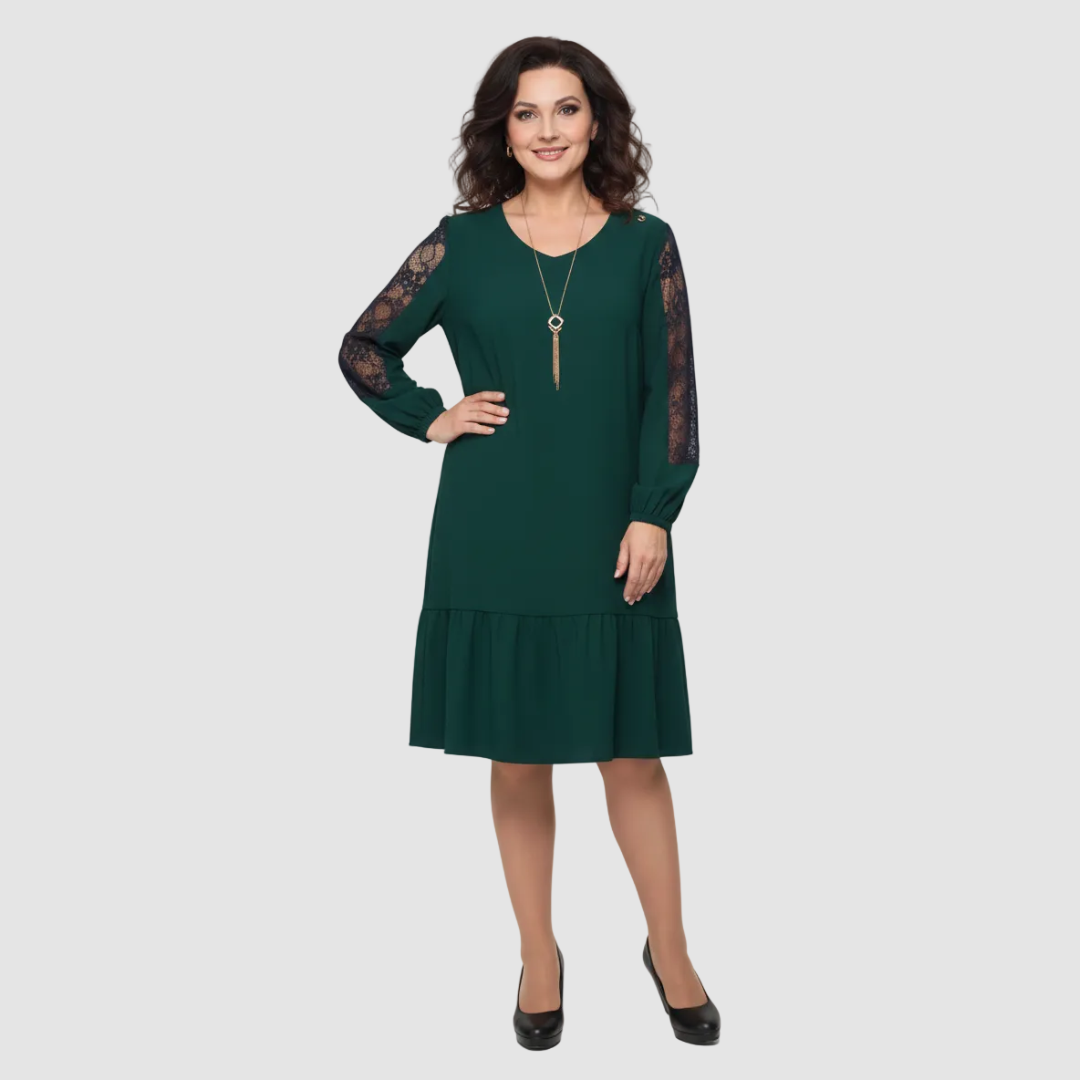 Laila™ Elegant Midi Dress