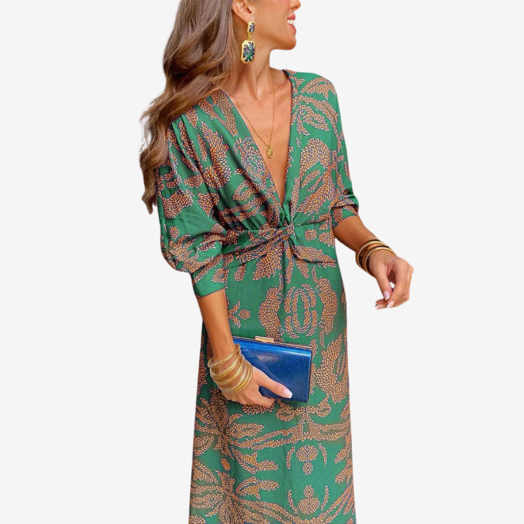 Doriane™ Midi Wrap Dress