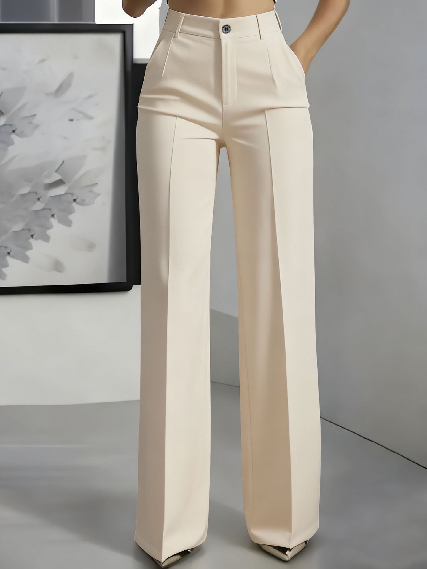 SOPHIA – ELEGANT WIDE-LEG TAILORED PANTS