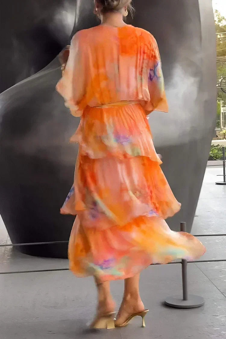 Cassia – Fluid Chiffon Dress for Women
