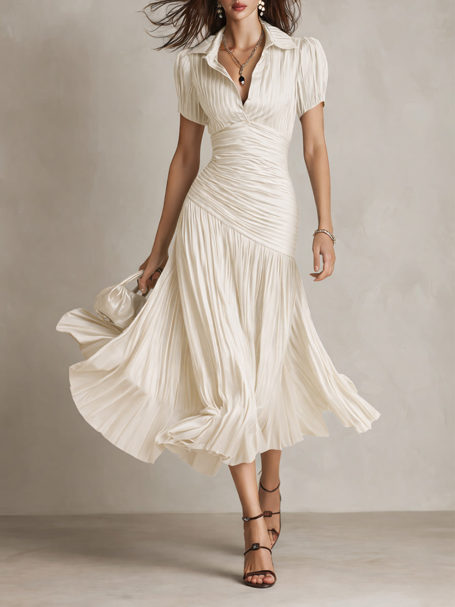 Heidi™ Retro Midi Dress
