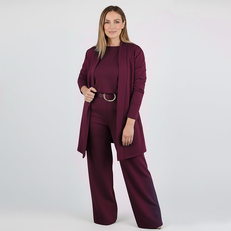 Elysette – Women’s 3-Piece Coordinated Lounge Set
