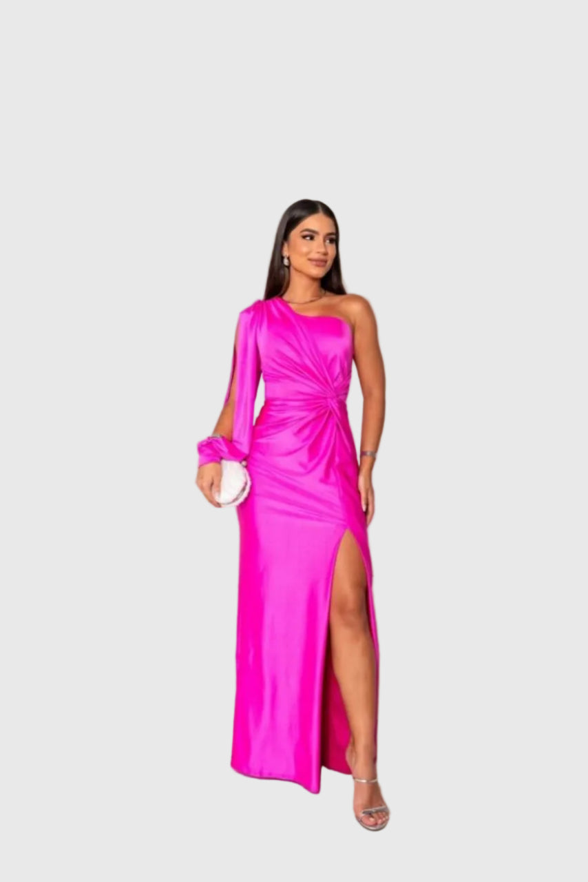 Melyssa | Elegant Flowing Maxi Evening Dress