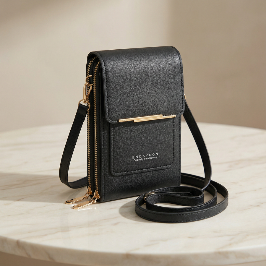 Carrara - Touch through crossbody phone purse