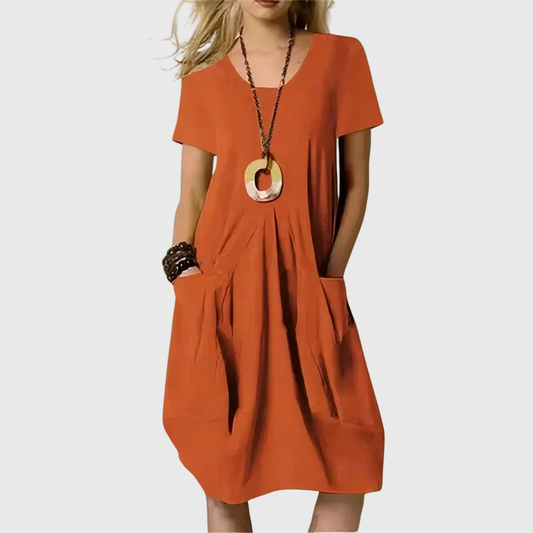 Naomi | Casual Midi Dress