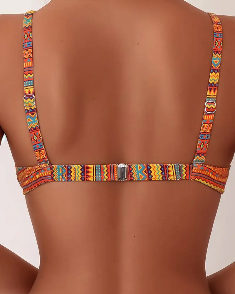 Rosa - High-Waisted Bikini Set