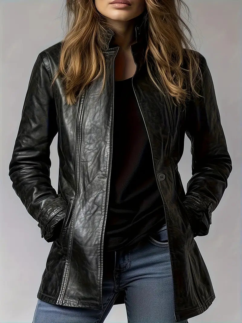 Nayrah - Casual Button Down Jacket