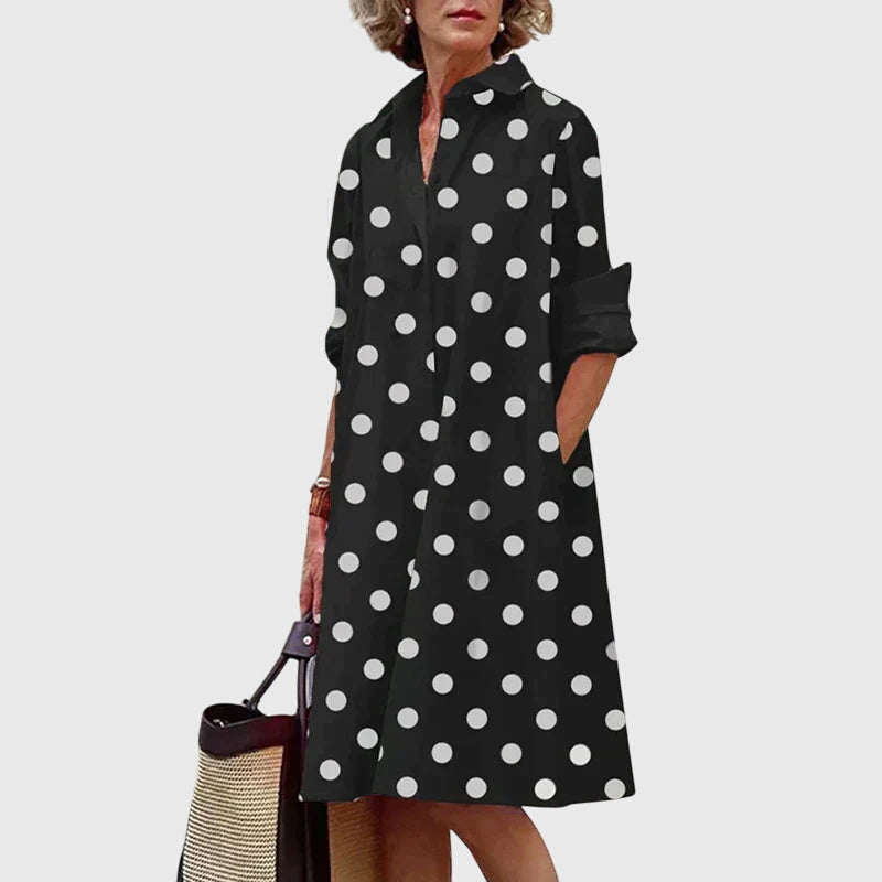 Paige | Elegant Mini Dress with Pockets