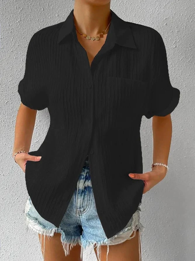 ZAHRINA CLASSIC COLLAR BLOUSE