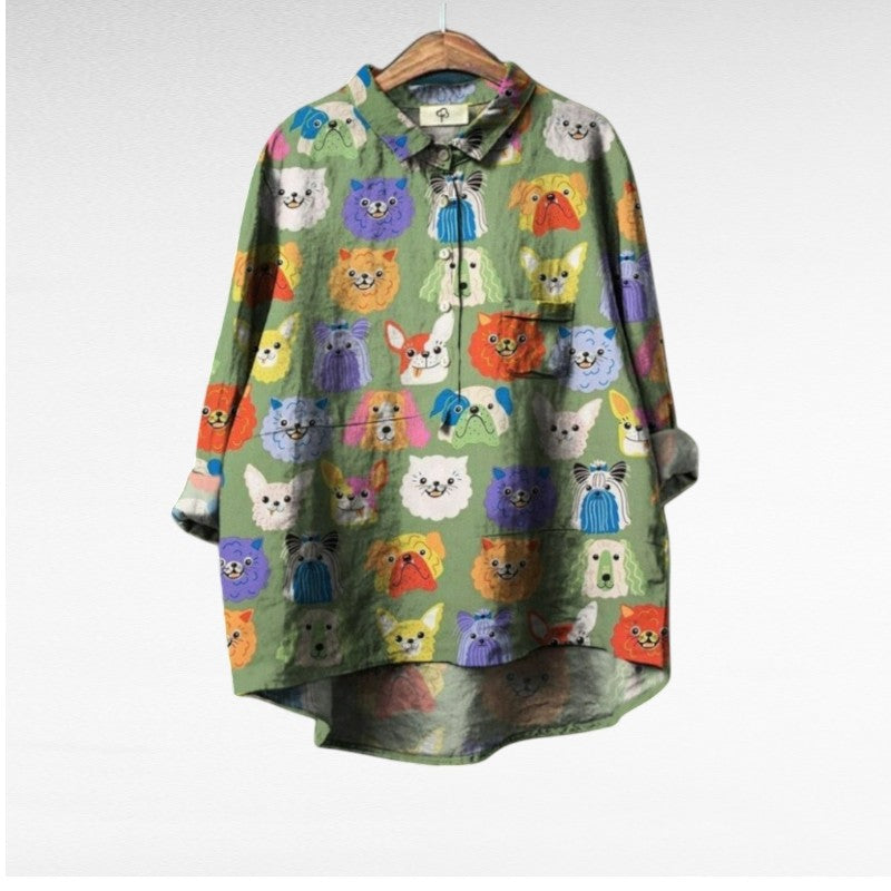 Amélie | Elegant Summer Linen Shirt