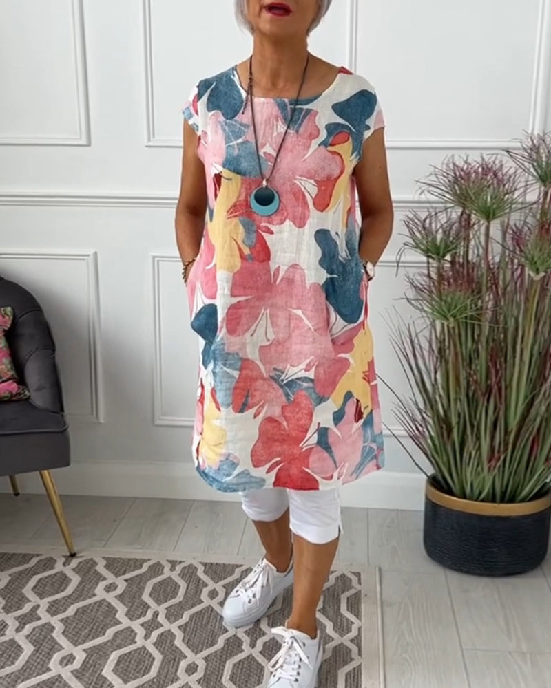 Ingrid Floral Dress - Effortless Elegance and Everyday Comfort