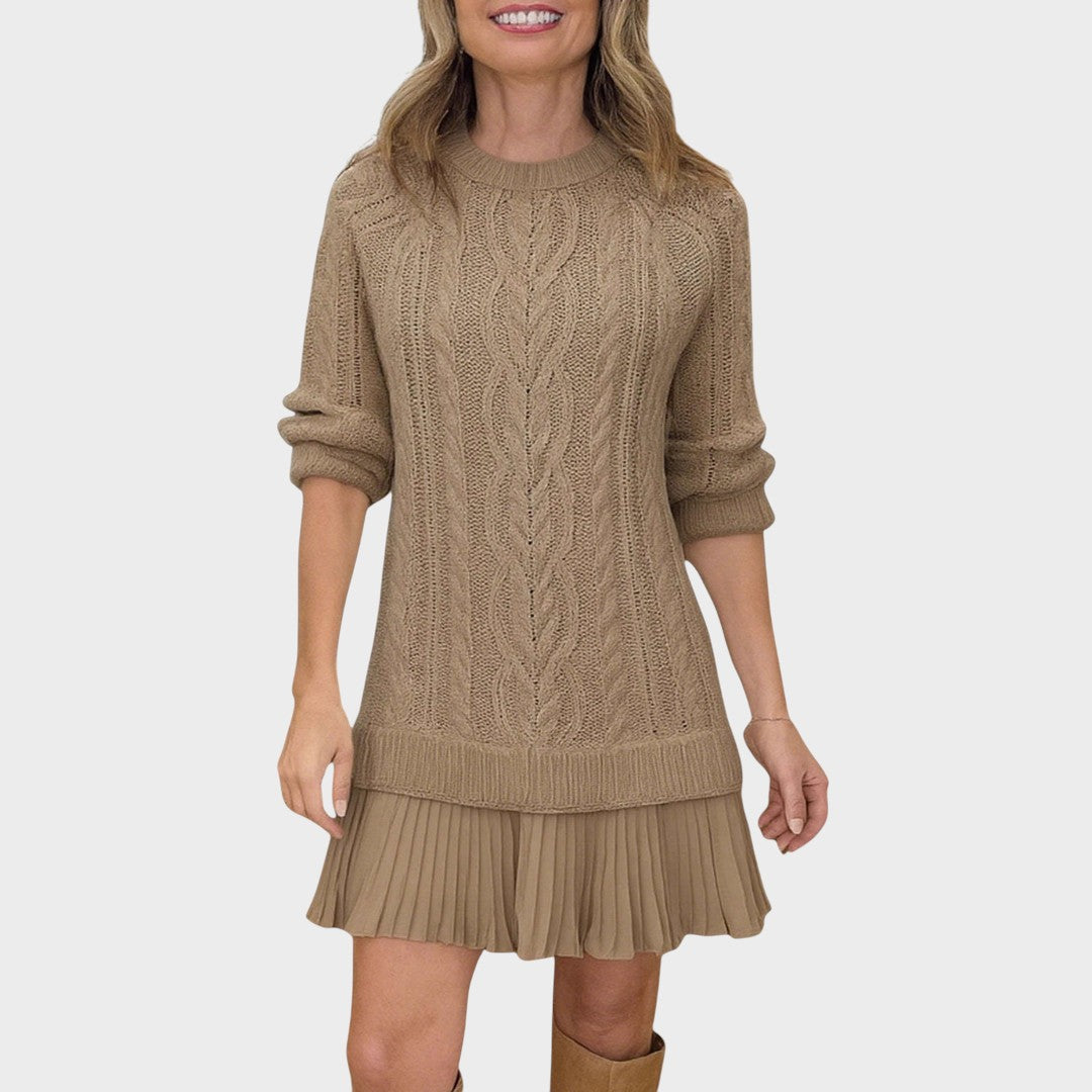 Gabriela | Knit Dress in Fabric