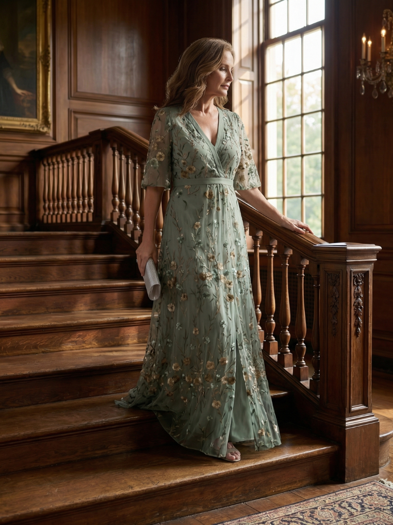 Selora | Maxi Flow Dress with Halter Neck