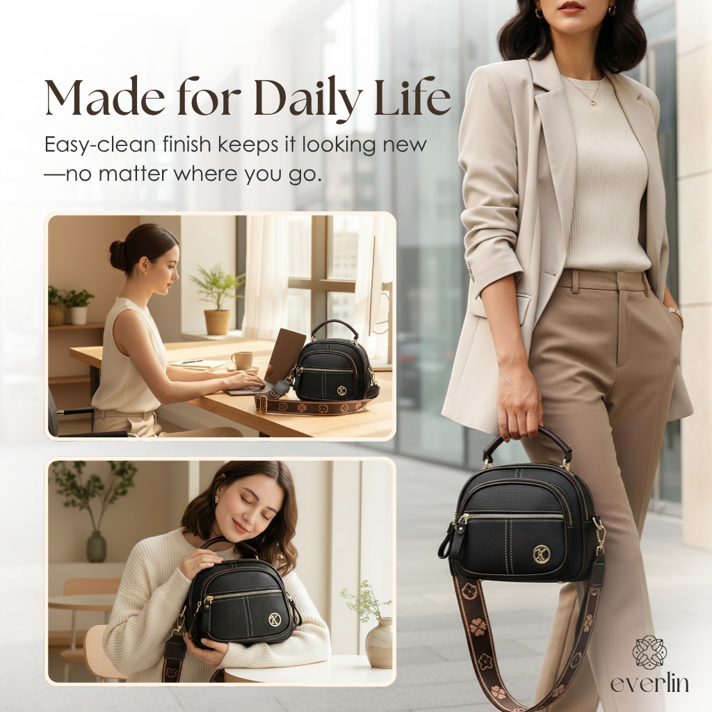 Everlin – Daily Crossbody Bag for Effortless Style
