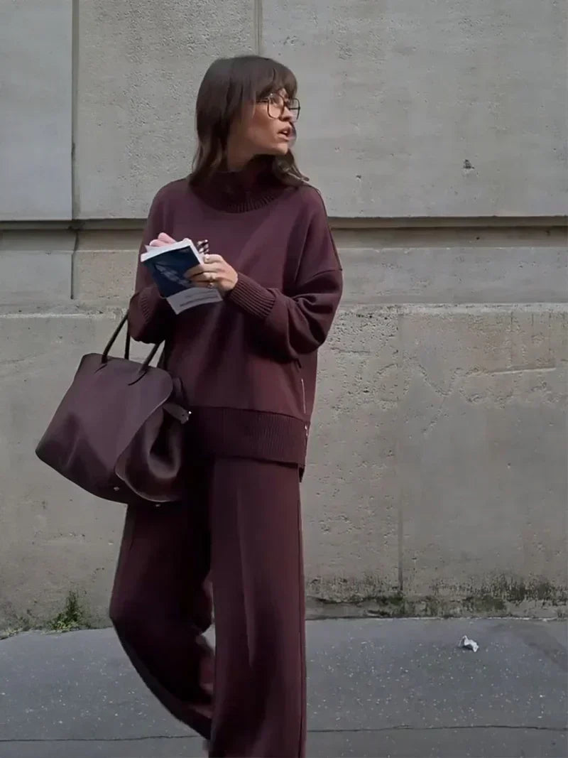 Serena™ | Loose-Fit Sweatshirt Set