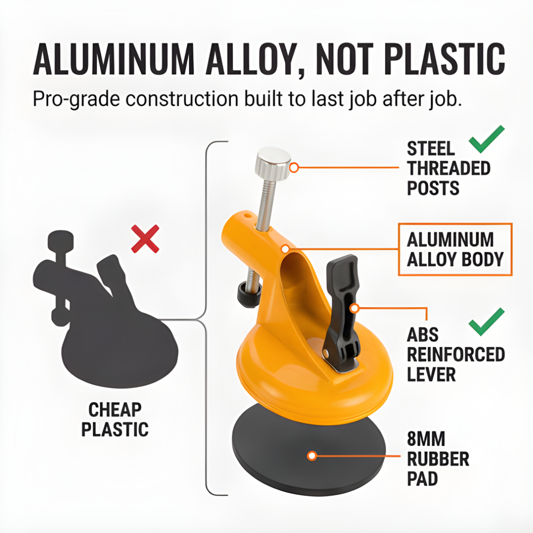 Griplock – Heavy Duty Suction Cup Tile Leveler