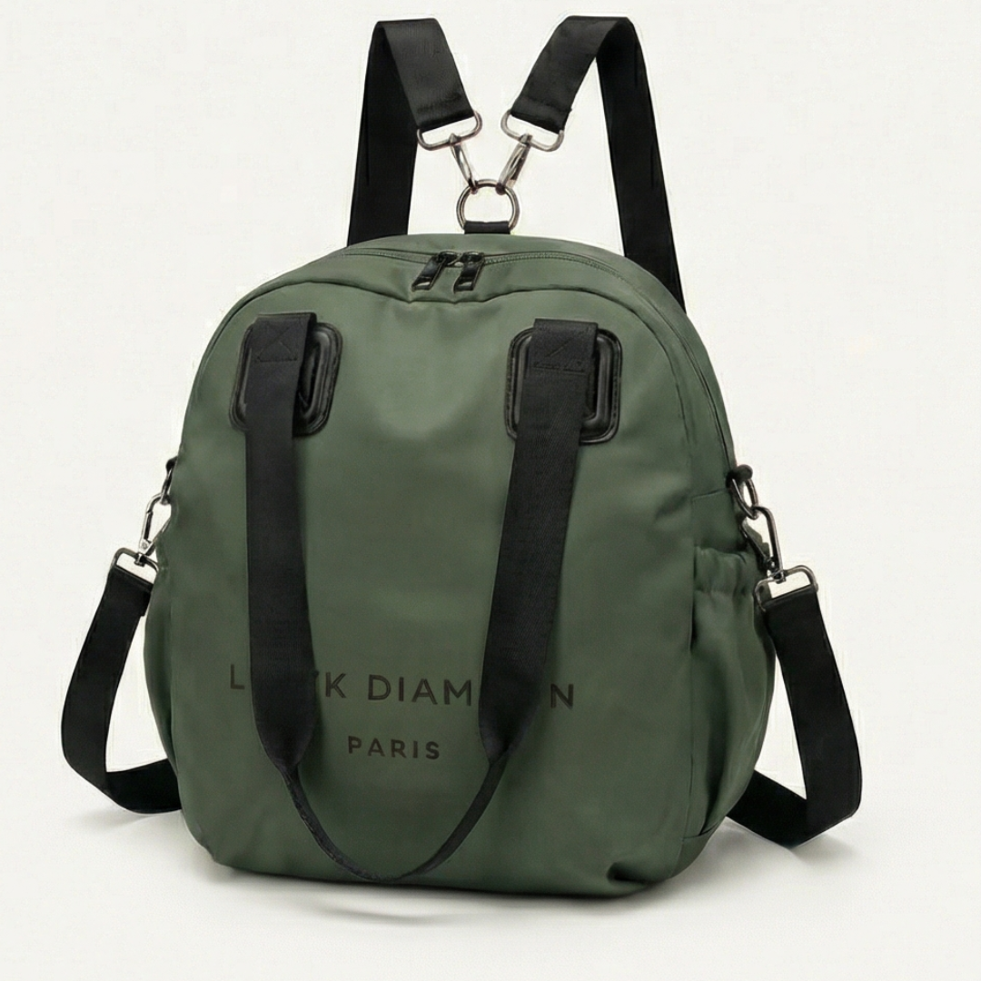 Carryé – Women's 3-in-1 Convertible Nylon Backpack