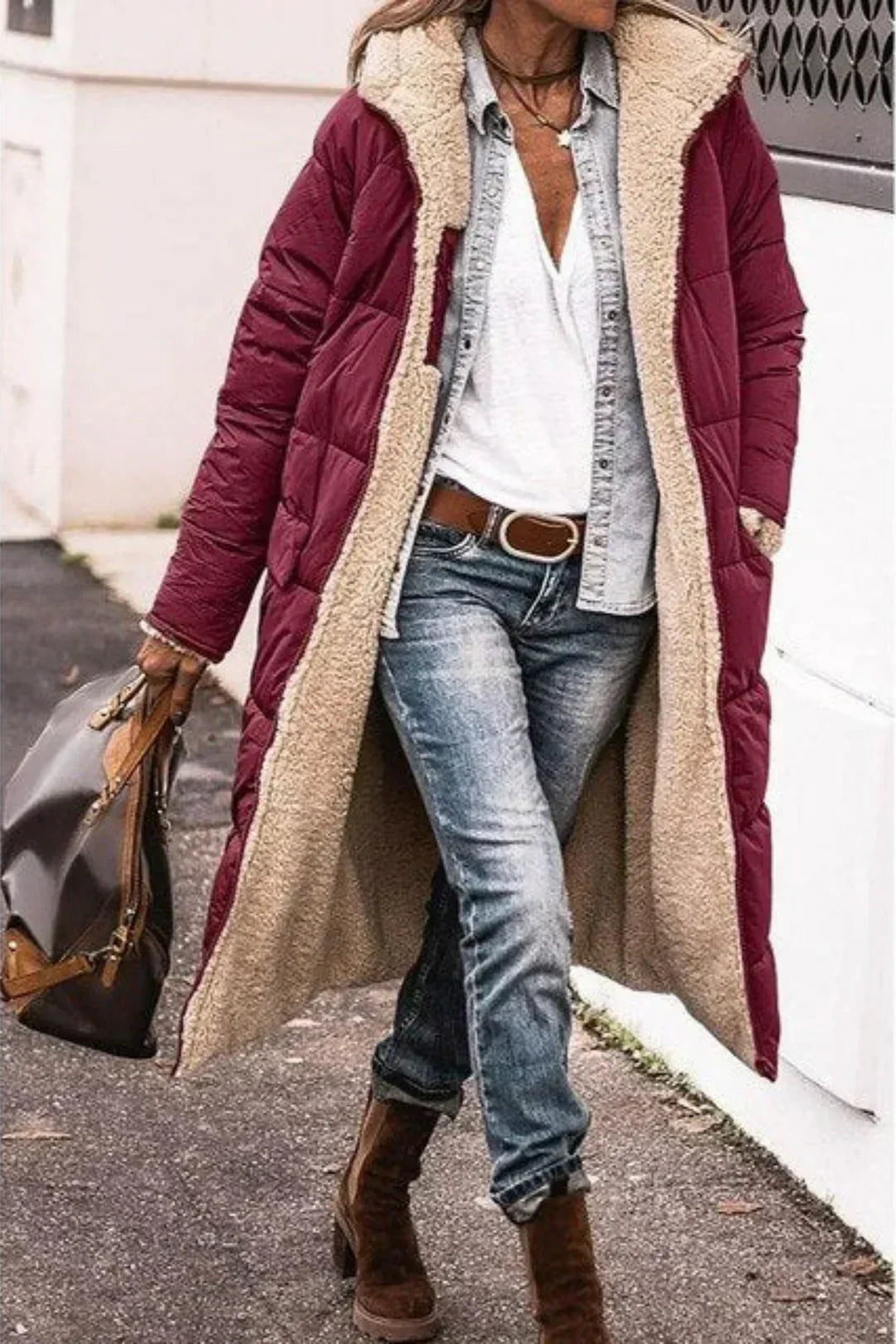 Milena™ | Elegant & Warm Reversible Jacket