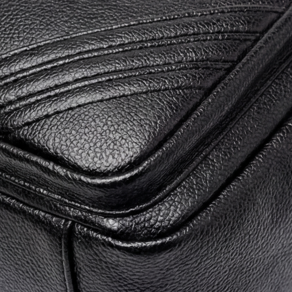 Carria - Soft Leather Multi Pocket Shoulder Bag
