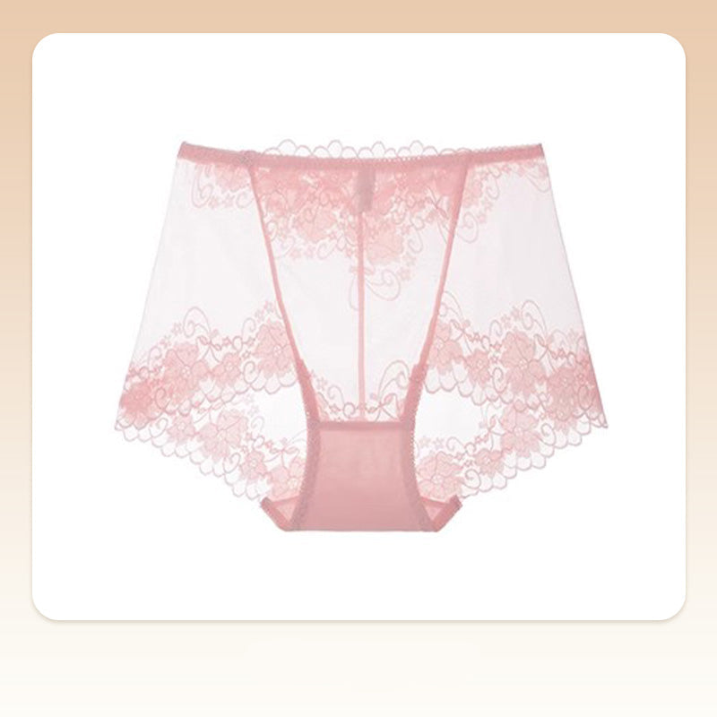 Lunalace - Women's High Waist Lace Panties