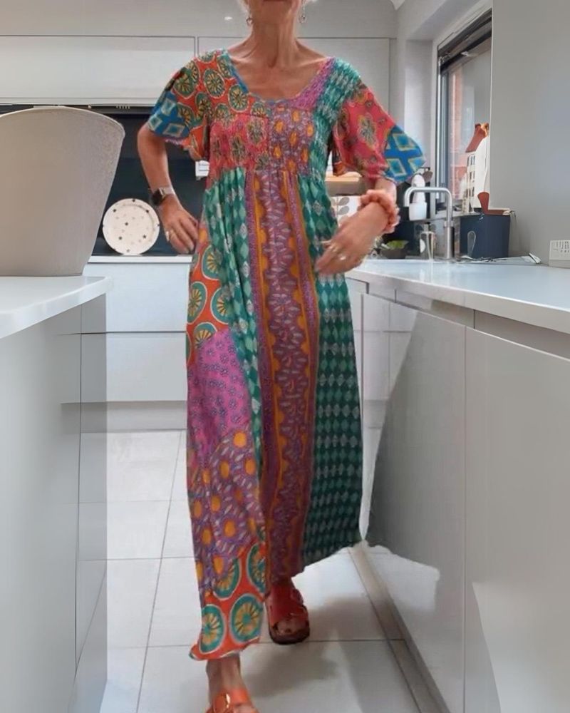 MAYA – VIBRANT ESCAPE MAXI DRESS